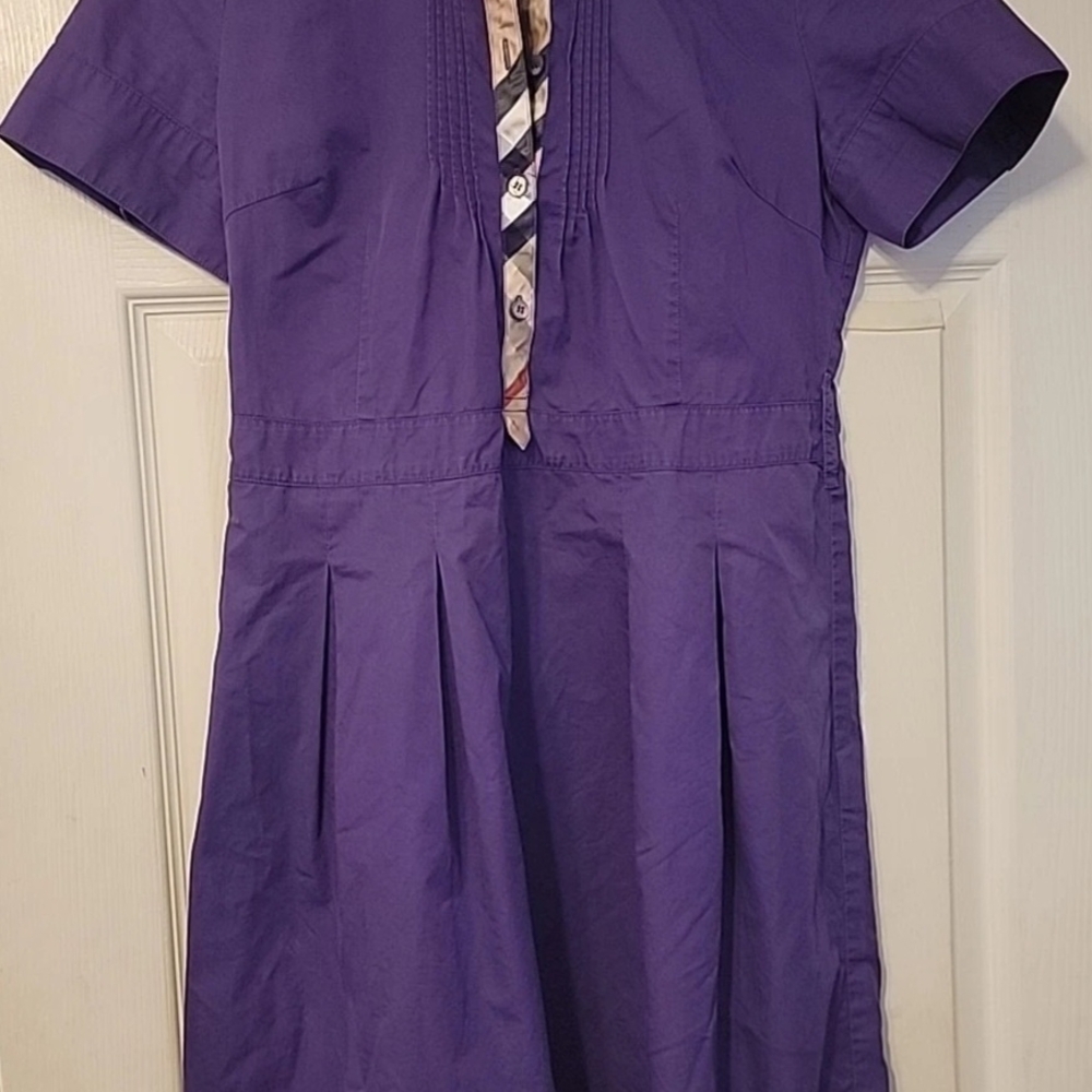 Burberry Purple Kids Casual Dress